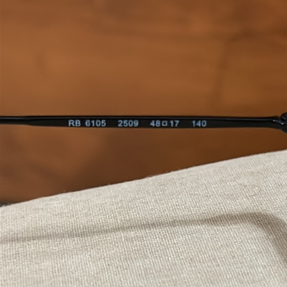 Ray-Ban Reading Eyeglasses Frames GUC Spring Classic Unisex Neutral Glasses - Picture 6 of 8